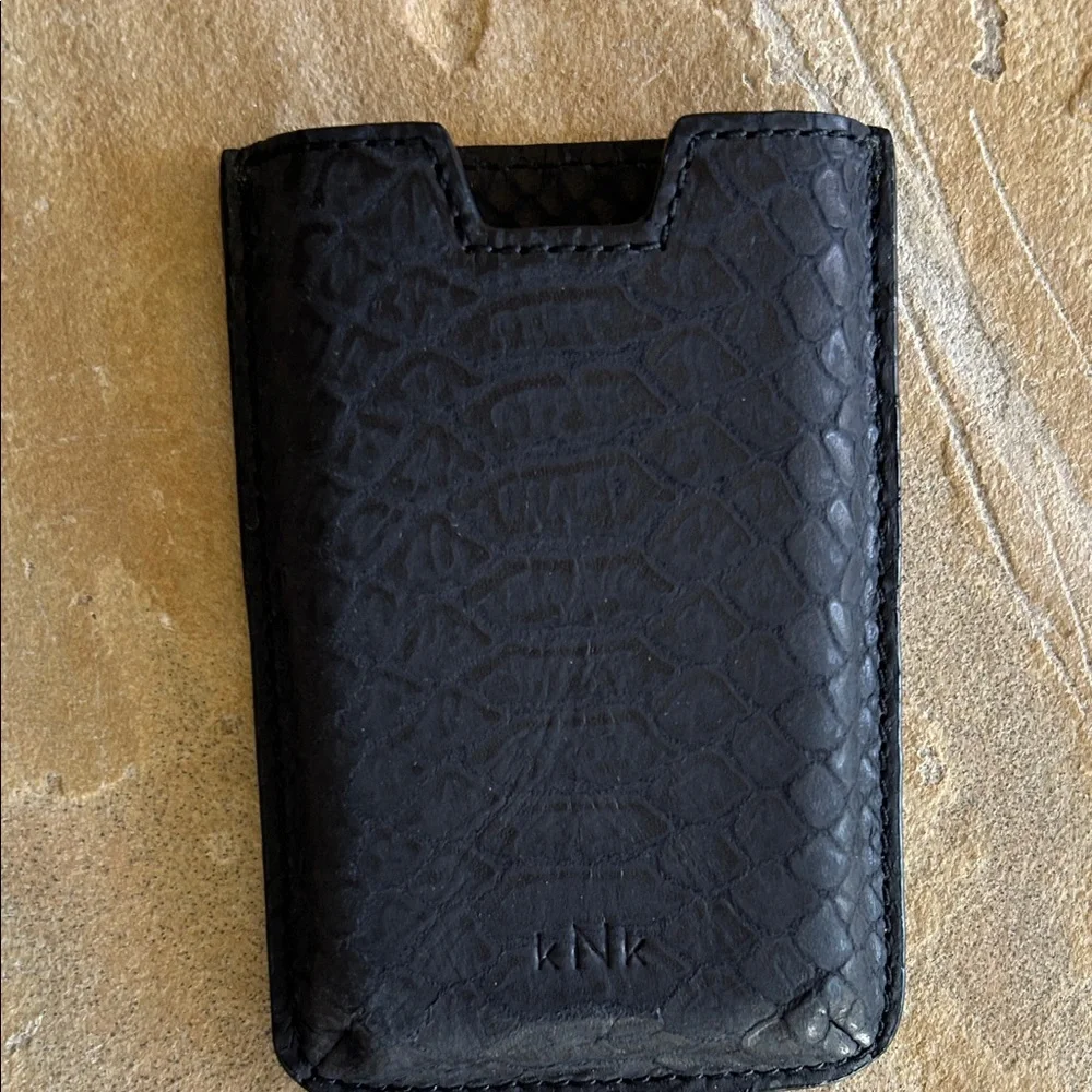 KnK genuine leather Textured‎ Phone Sleeve